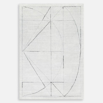 Uttermost Costilla Modern White 8x10 Rug (85|70033-8)