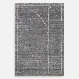 Uttermost Costilla Modern Gray 6x9 Rug (85|70034-6)