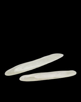 Milky White Tray Set of 2 (92|1200-0754)